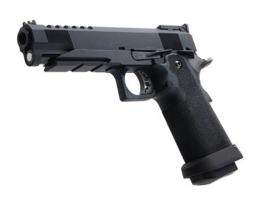 AW Custom Hi Capa 5.1 HX27 Green Gas Airsoft Pistol - Black 0