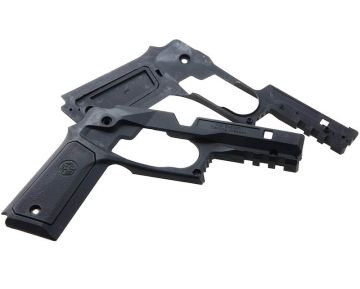 AW Custom 1911 Rail Add on Kit for AW NE Series / WE 1911 Series GBB (Non-Railed Ver.) - BK 0