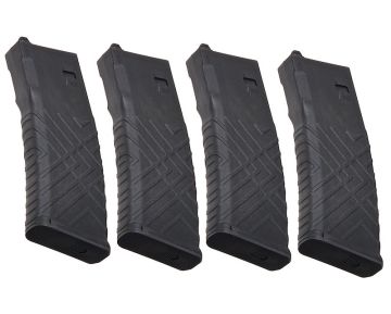 Blackcat Airsoft Systema PTW Mags (Polymer, 30/120 rounds Magazine) - 4pcs/pack 0