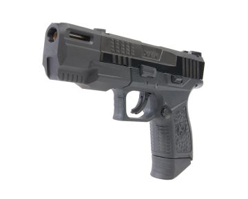 ICS XMK Compact Green Gas Airsoft Pistol - Black 0