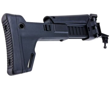 Bow Master GMF ACR Style Adjustable Folding Stock for Tokyo Marui AKM GBBR Series - Black 0