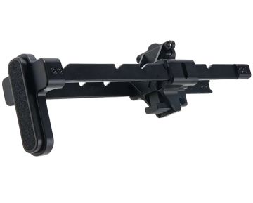 Bow Master VFC MP5K GBB Airsoft GMF 5 Position Buttstock (CNC, Black) 1