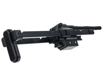 Bow Master VFC G3 GBB Airsoft GMF 5 Position Buttstock (CNC, Black) 0