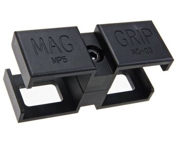Bow Master VFC MP5 GBB / Tokyo Marui MP5 NGRS Dual Magazine Clamp - Black 0