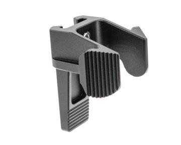 Bow Master Extended Mag Release for VFC MP5 & G3 GBB / Tokyo Marui MP5A5 Next Gen AEG (Aluminum, Black) 0