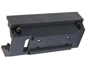 Bow Master T1 / T2 Low Profile Mount for VFC/WE/MP5 GBB / Tokyo Marui MP5 NGRS AEG Airsoft (CNC Aluminum, BK) 0