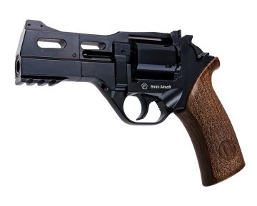 BO Manufacture Chiappa Rhino 40DS .357 Magnum Style Airsoft Revolver (CO2) - Black 0