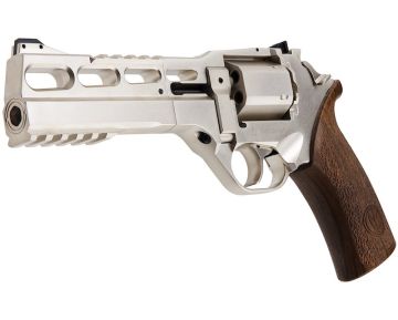 BO Manufacture Chiappa Rhino 60DS .357 Magnum Style Airsoft Revolver (CO2) - Silver 0