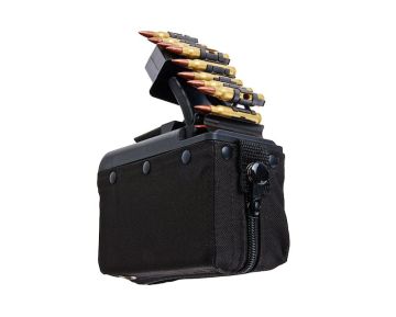 Battleaxe x T8 A&K M249 AEG Drum Magazine (2000 rds, Sound Control, Turbine System) - Black 0