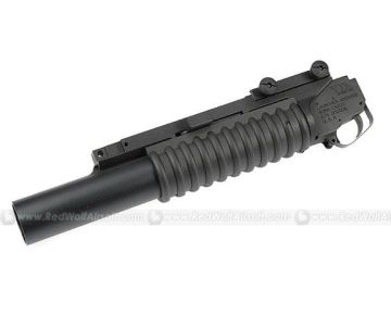 Classic Army M203 Airsoft Grenade Launcher (Long Model Rail Mounted Type) - Black 1