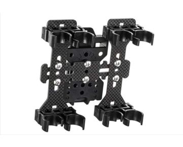 APS CAM05 Quad-load 4 Round Shotshell Caddy System with Belt Loop Adapter - Set of 2 0