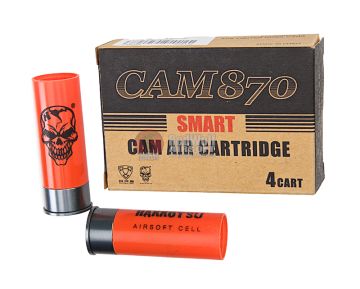 APS Xpower CAM MKI & MKIII Airsoft CO2 Cartridge (4pcs / Pack) - Compatible with Striker Street Sweeper 0