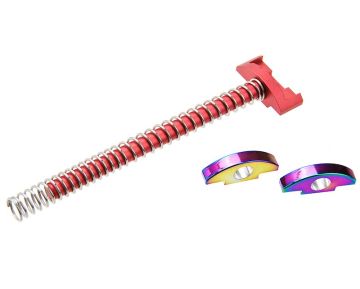 COWCOW Technology Action Army AAP 01 Guide Rod Set (Aluminum) - Red 0