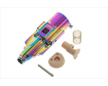 COWCOW Technology Action Army AAP 01 GBB Airsoft Nozzle (Aluminum, Rainbow) 0
