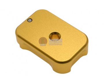 COWCOW Technology Aluminum CNC Tactical G Magbase for Tokyo Marui G-Series GBB Pistol - Gold 0