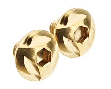 COWCOW Technology Stainless Steel Grip Screw for Tokyo Marui Hi-Capa GBB Series - Gold 0