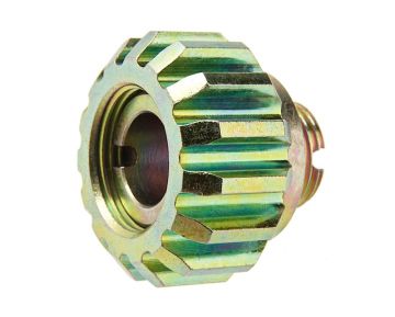 COWCOW Technology A02 Stainless Steel Silencer Adapter (11mm CW to 14mm CCW) - Rainbow 0