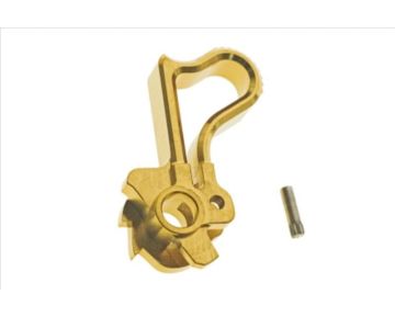 COWCOW Technology Hi Capa / 1911 Match Grade Hammer (Type B) - Stainless Steel, Gold 0