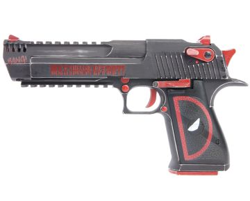 Cybergun 'DeadPool Painted Version' Desert Eagle L6 .50AE GBB Airsoft Pistol (by WE) 0