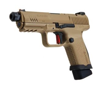 CANiK TP9 Elite Combat Green Gas Airsoft Pistol (Licensed by Cybergun) - TAN 0