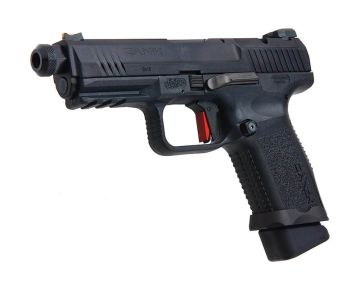CANiK TP9 Elite Combat Green Gas Airsoft Pistol (Licensed by Cybergun) - Black 0