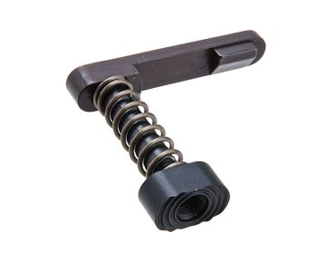 CYMA CGS Tokyo Marui MWS GBBR Magazine Catch (MIM Steel, Normal Type) 0