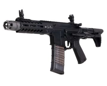 EMG Strike Industries AR Strike Oppressor PDW GBB Airsoft M4 Rifle (CYMA CGS System) - 7 inch BK 1