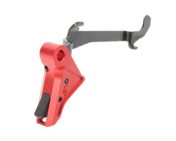 Crusader Fowler Industries Airsoft Glock Trigger Set (CNC Aluminum) - Red 0
