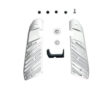 CTM TAC Action Army AAP 01 FUKU-2 Frame Accessories Grip Panel (Aluminum - Silver) 0