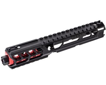 CTM TAC Action Army AAP 01 FUKU-2 Upper Set - Long Cutout Version (CNC Aluminum, BK/RD) 0