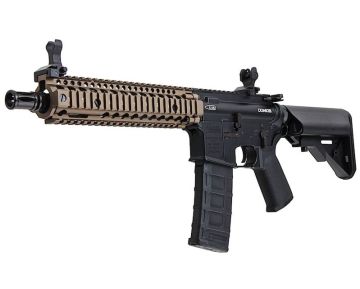 CYMA Platinum Daniel Defense MK18 Airsoft AEG Rifle - Black / FDE (CM105) 0