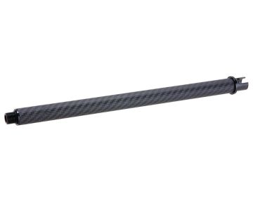 Dr. Black Tokyo Marui MWS GBBR Outer Barrel (Carbon Fiber, 12 inch) - Black 0