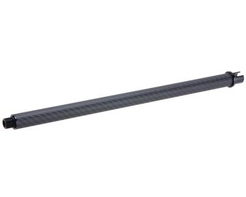 Dr. Black Tokyo Marui MWS GBBR Outer Barrel (Carbon Fiber, 14 inch) - Black 0