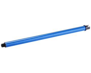 Dr. Black Tokyo Marui MWS GBBR Outer Barrel (Carbon Fiber, 14 inch) - Blue 0