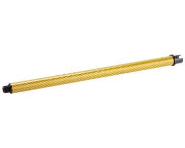 Dr. Black Tokyo Marui MWS GBBR Outer Barrel (Carbon Fiber, 14 inch) - Gold 0