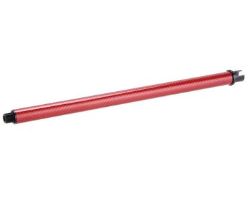 Dr. Black Tokyo Marui MWS GBBR Outer Barrel (Carbon Fiber, 14 inch) - Red 0