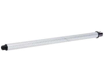 Dr. Black Tokyo Marui MWS GBBR Outer Barrel (Carbon Fiber, 14 inch) - Silver 0