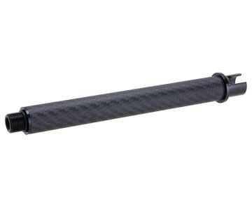Dr. Black Tokyo Marui MWS GBBR Outer Barrel (Carbon Fiber, 7 inch) - Black 0