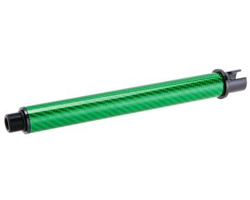 Dr. Black Tokyo Marui MWS GBBR Outer Barrel (Carbon Fiber, 7 inch) - Green 0