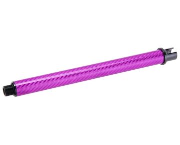 Dr. Black Tokyo Marui MWS GBBR Outer Barrel (Carbon Fiber, 9 inch) - Purple 0