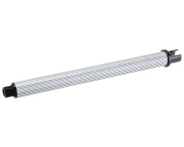 Dr. Black Tokyo Marui MWS GBBR Outer Barrel (Carbon Fiber, 9 inch) - Silver 0