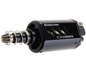 Solink Motor Super High Torque AEG Motor (31000rpm, Black, Long Axle, 11.1V) 0
