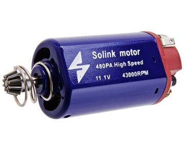 Solink Motor High Speed AEG Motor (43000rpm, Blue, Short Axle, 11.1V) 0