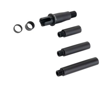 Dytac Modular Tokyo Marui M4 AEG Rifle Modular Outer Barrel Kits (Short Length 5 / 6 / 7 inch) - BK 1