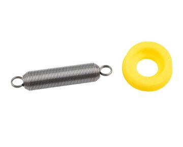 Dytac Tokyo Marui MWS Enhanced VMQ Piston Head w/ Nozzle Spring (19.1mm, 60 Degree, Yellow) 1