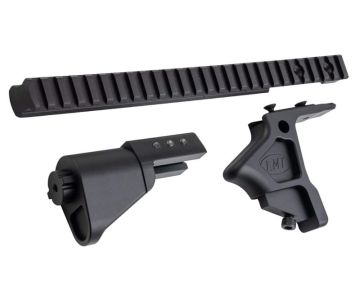 Dytac 203 Shorty Standalone Frame for M203 Airsoft Grenade Launcher - BK 1