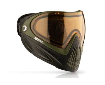 Dye Precision i4 Pro Full Face Airsoft Mask Goggle System - Black / Olive 0