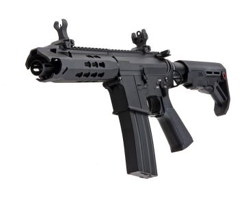 E&C M4 Full Metal Airsoft AEG Rifle EC312-1 (QD 1.5 Gearbox) - Black 0