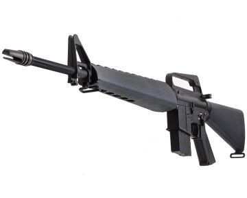 E&C M16VN Airsoft AEG Rifle EC319 (QD 1.5 Gearbox, Blank Marking) - Black 0