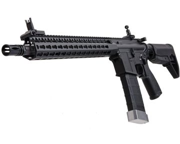 E&C EC332 BCM TTI F8 Keymod Airsoft AEG Rifle (QD 1.5 Gearbox, Blank Marking, 13.5 inch) - Black 0